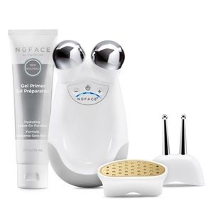Never used NuFace trinity device, with light (anti wrinkle) attachment